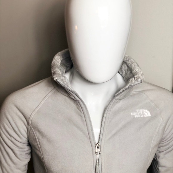 The North Face Gray Zip-Up Fleece Small S - Picture 5 of 7